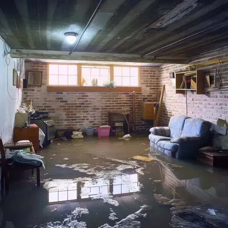 Flooded Basement Cleanup in Martin County, NC